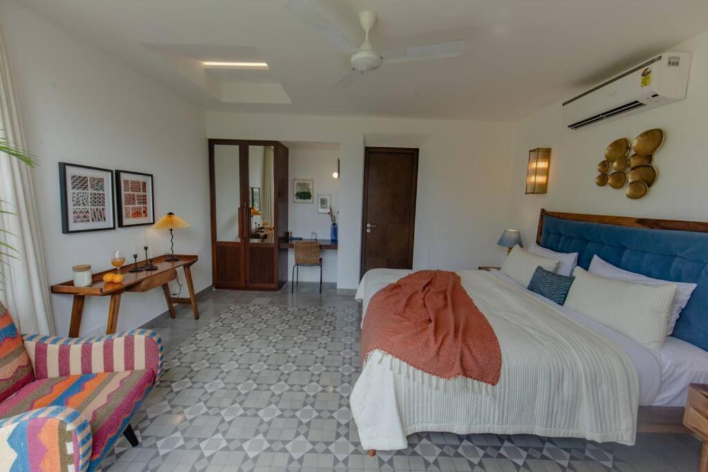Presidential Luxury Villa Anjuna With Pvt Pool & Bathtub, Most Prime Location מראה חיצוני תמונה