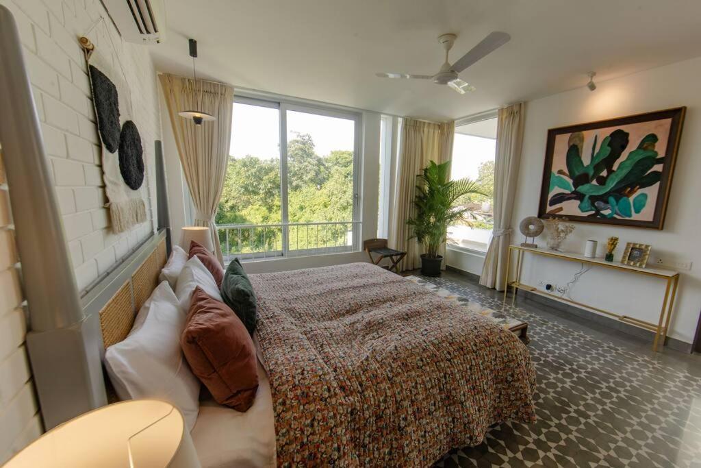 Presidential Luxury Villa Anjuna With Pvt Pool & Bathtub, Most Prime Location מראה חיצוני תמונה